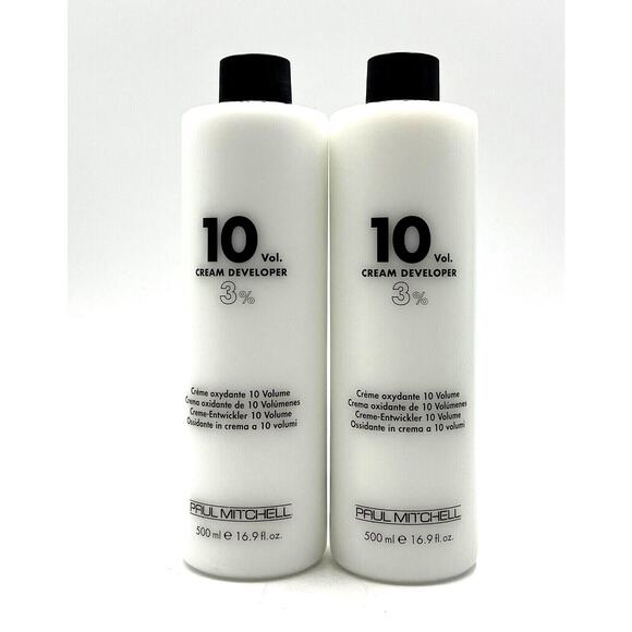 Paul Mitchell 10 Volume Cream Developer 16.9 oz 3%-2 Pack - Picture 1 of 1